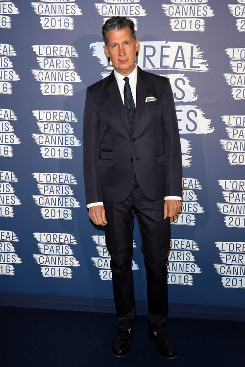 Stefano Tonchi en la fiesta 'Blue Obssesion' de L'oréal Paris durante el Festival de Cannes 2016
