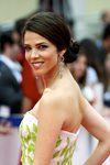 Juana Acosta con un recogido desenfadado