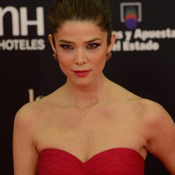Juana Acosta con un recogido classic