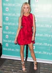 Nicola Hughes en la presentación de 'Breakfast at Tiffany's'