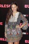 Elisa Mouliaá en la premiere de la película 'Burlesque'