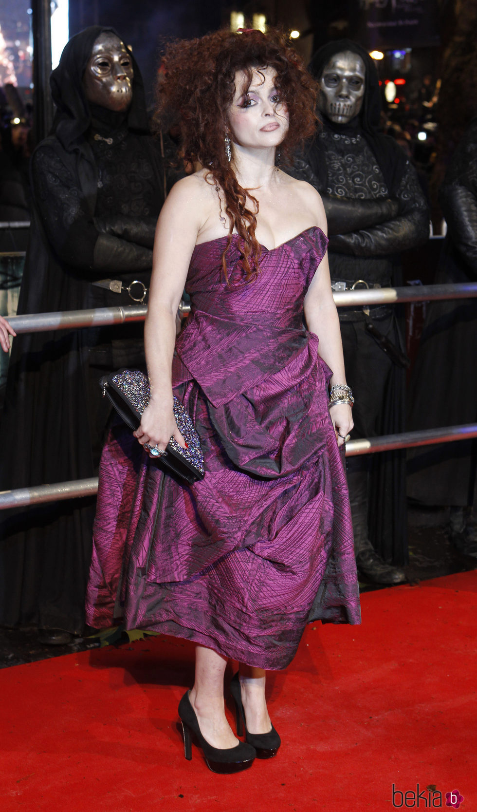 Helena Bonham Carter en la premiere de 'Harry Potter y las Reliquias de la Muerte Parte 1'