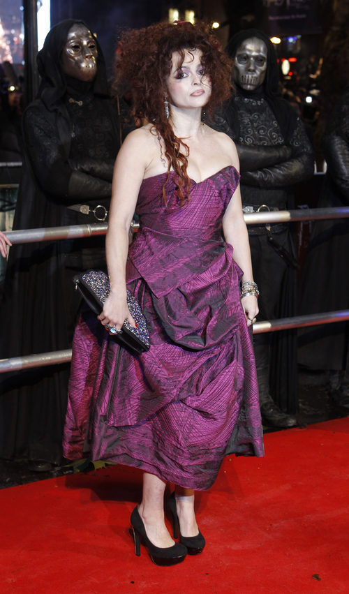 Helena Bonham Carter en la premiere de 'Harry Potter y las Reliquias de la Muerte Parte 1'