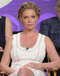 Katherine Heigl en el panel de 'Doubt'