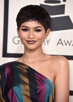 Zendaya en la 57 edición de los premios Grammy