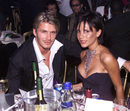 Victoria Beckham y David Beckham en los MOBO Awards