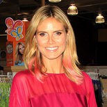 Las mechas rosas de Heidi Klum