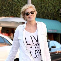 La adolescente Sharon Stone