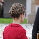 Letizia: del falso bob al falso moño