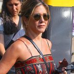 Jennifer Aniston y su bronceado