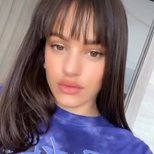 Rosalía sorprende presumiendo de flequillo